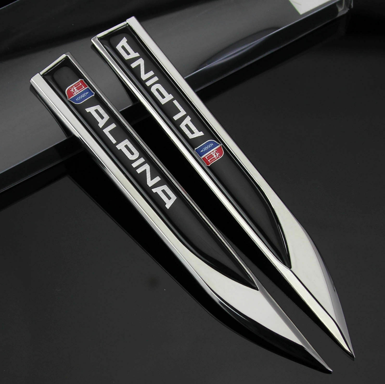 NEW ALPINA BLADE Badge FENDER Emblem For 3 5 7 Series X1 X3 X5 x6 m3 m5 m6 m4