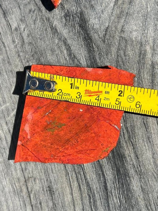 2 Sonora Sunrise Sunset Chrysocolla Crimson Cuprite 146g Lot Lapidary Rough Slab