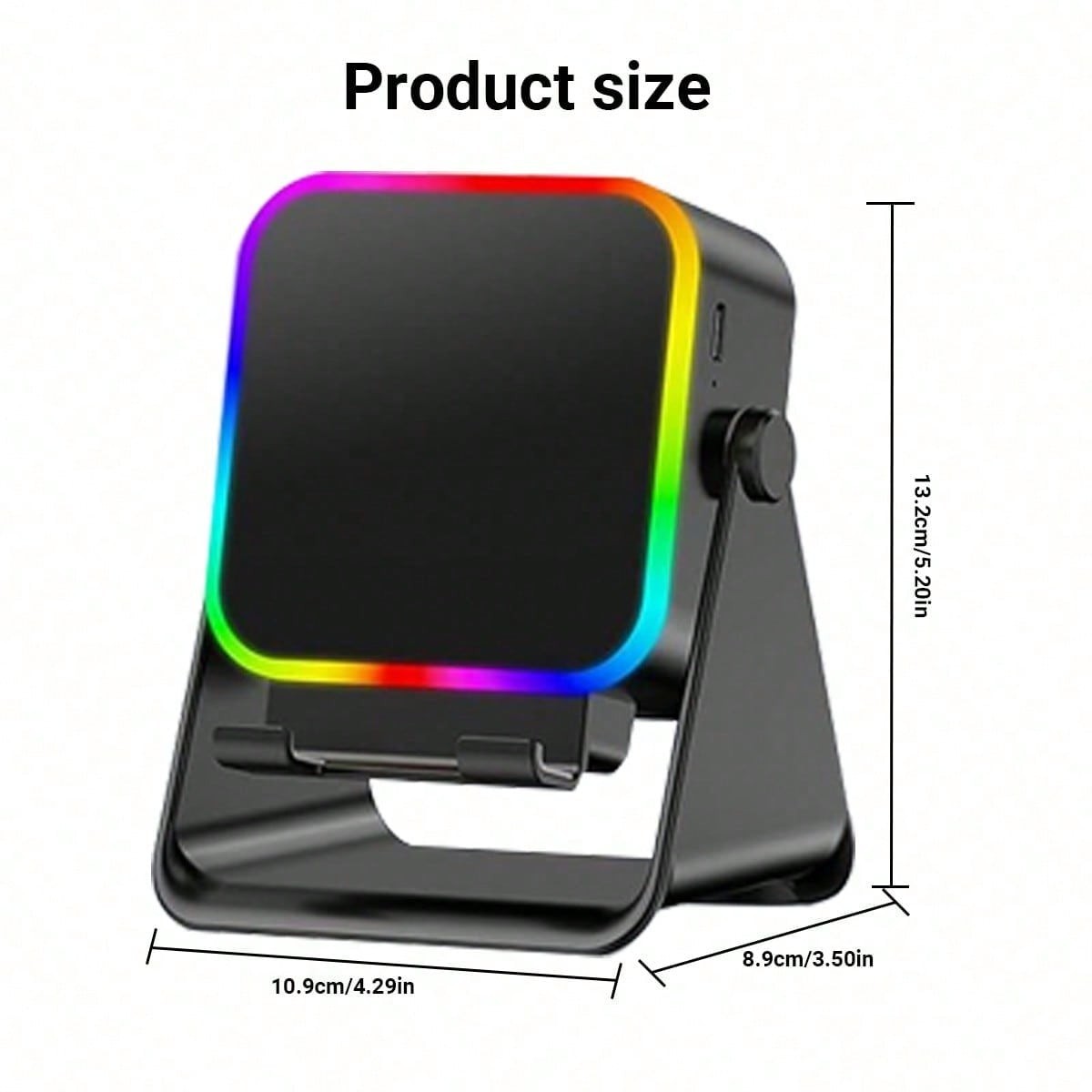 Wireless Induction Speaker 5-in-1 Bluetooth Speaker With Phone Stand