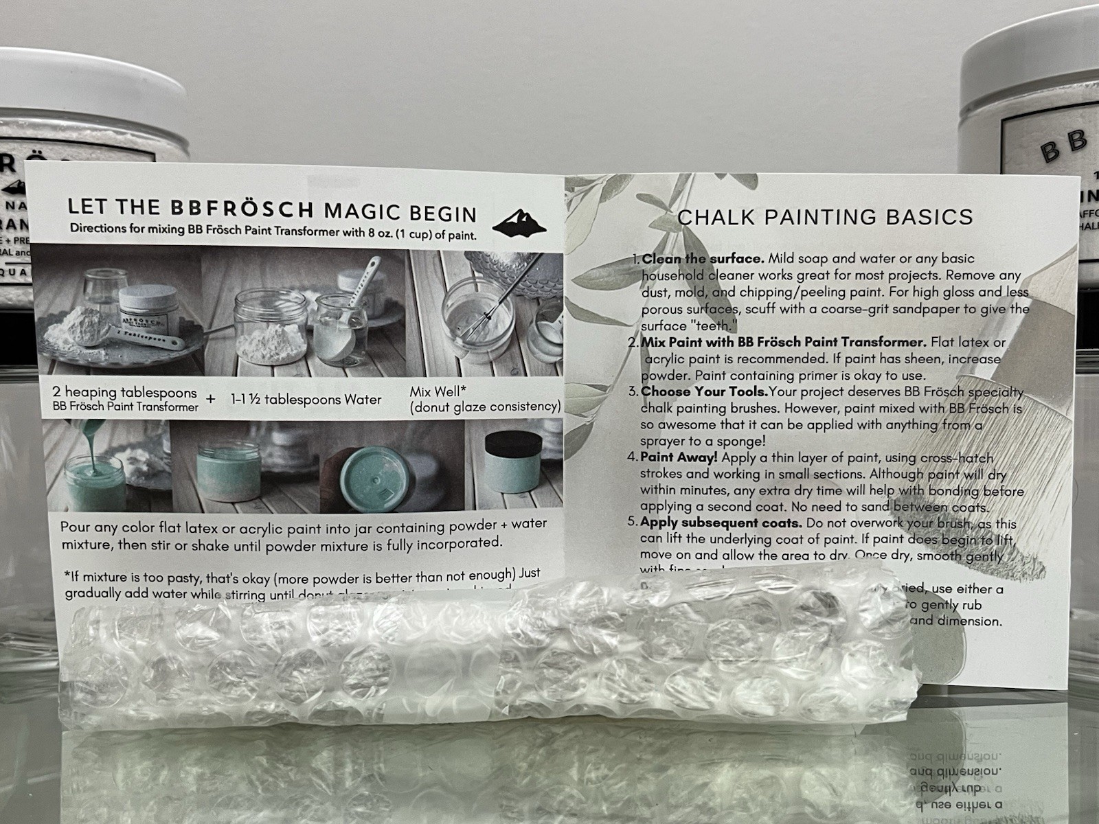 🔵 BB Frosch Chalk Paint ~ Powder, Brushes, Wax And More! NEW