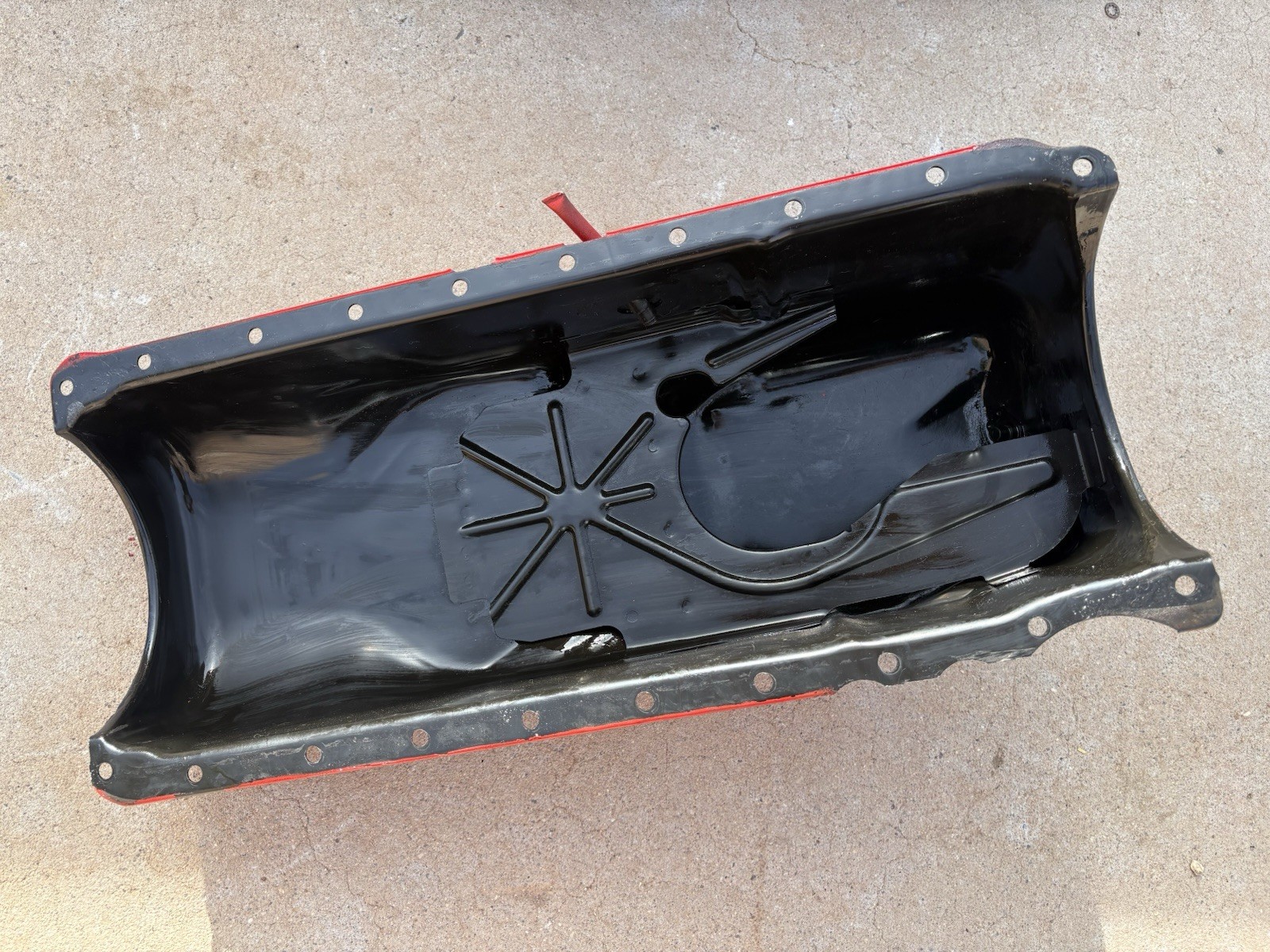 Oil Pan 454 From Marine Motor