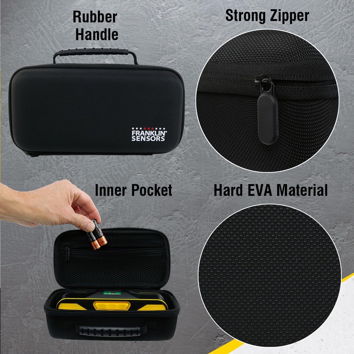 Franklin Sensors Official Stud Finder Case for the ProSensor M210