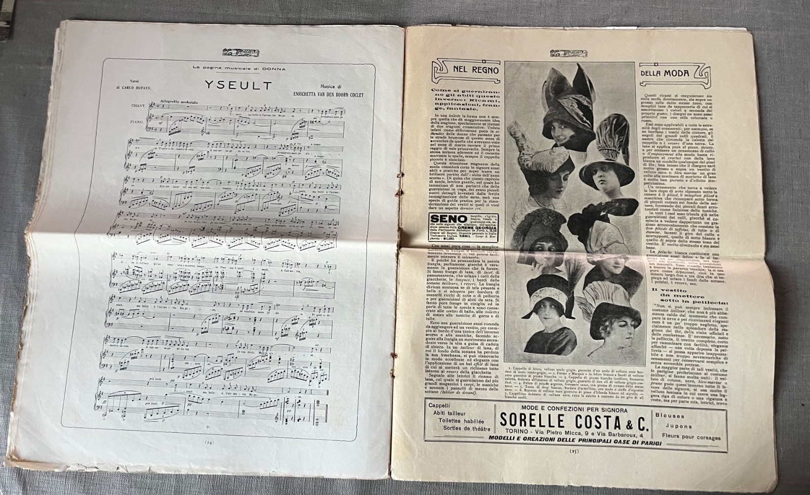 La Donna - La Tribuna newspaper magazine - November 1911 - The new China