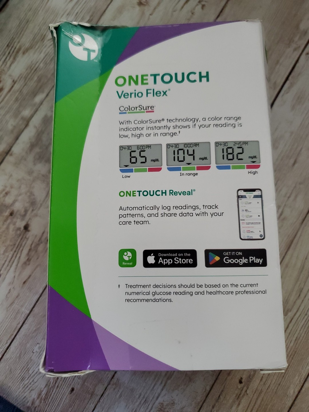 OneTouch Verio Flex Meter Blood Glucose Monitoring System EXP. 05/2029