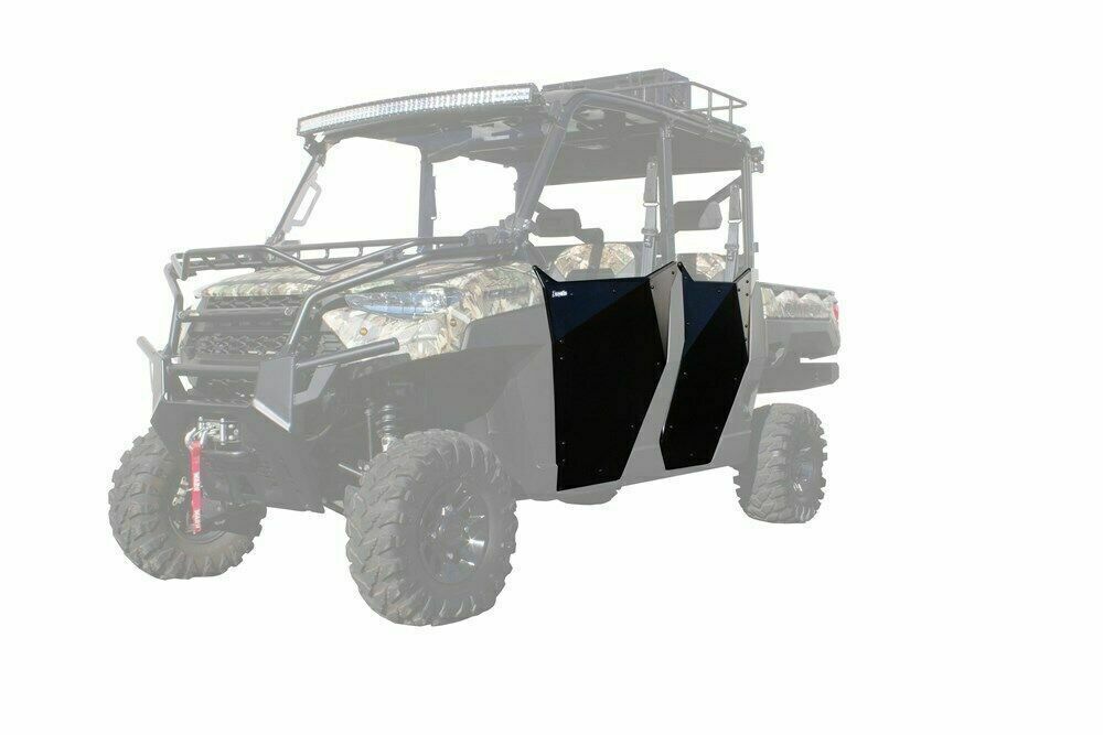 Polaris Ranger 1000 Crew Hard Door Kit 2019-2024 Steel Frame Aluminum Skin