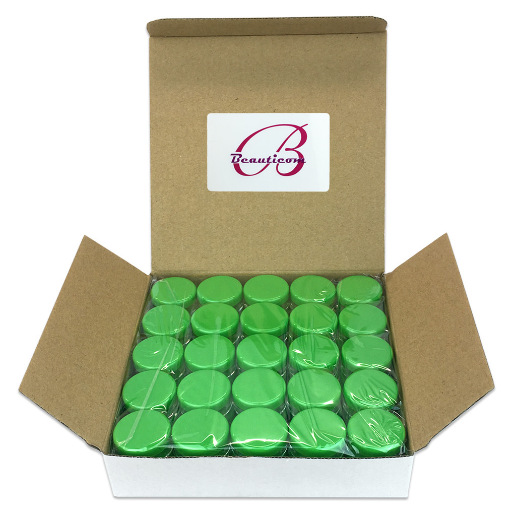 1000 Pieces 5 Gram/5ML Green Plastic Makeup Cosmetic Cream Sample Jar Containers