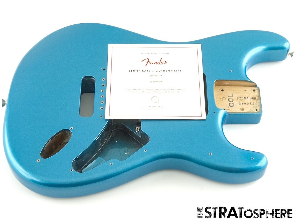 Fender American Professional Classic Strat BODY, USA Faded Lake Placid Blue