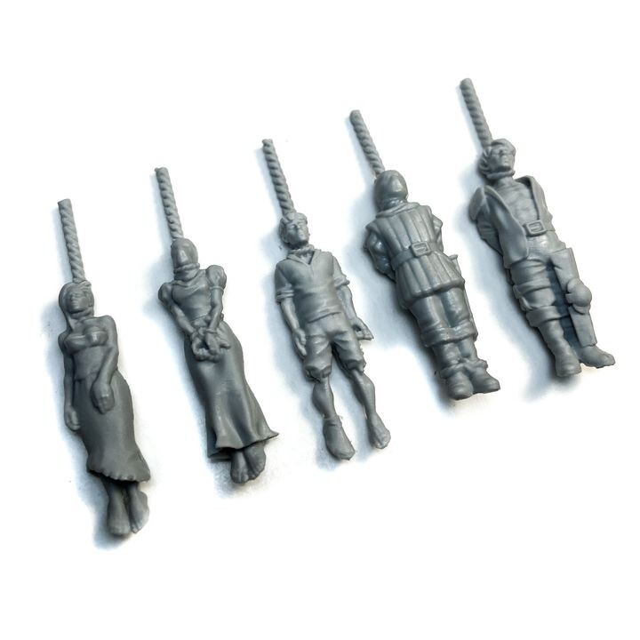 28mm Hung Bodies Dungeons Dragons DnD D&D Villagers Casualty Monster Market