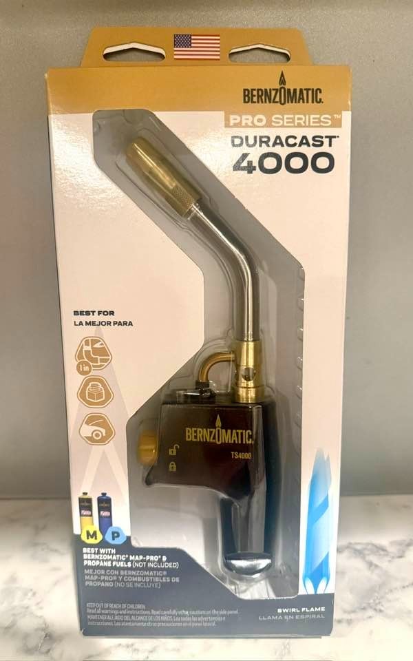 Bernzomatic MAP/PRO High Heat Torch Head TS4000T Bernzomatic TS4000T