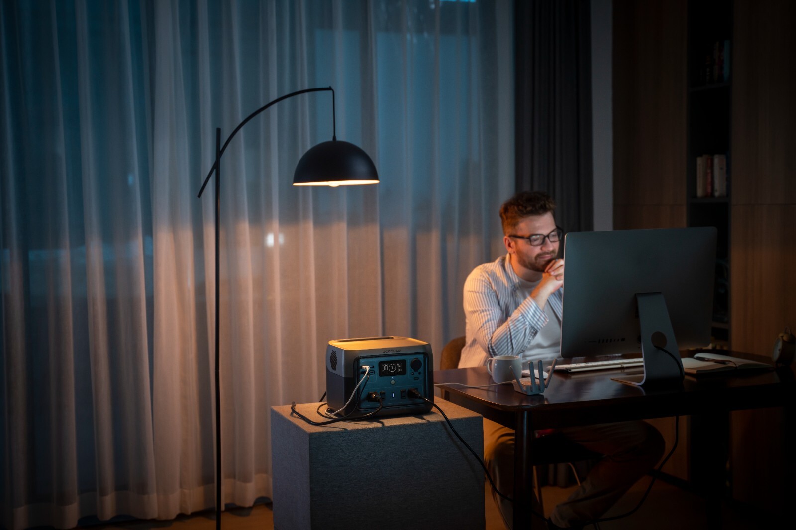 EcoFlow New RIVER 2 Max Portable Power Station 512Wh LFP Generator for Outdoor