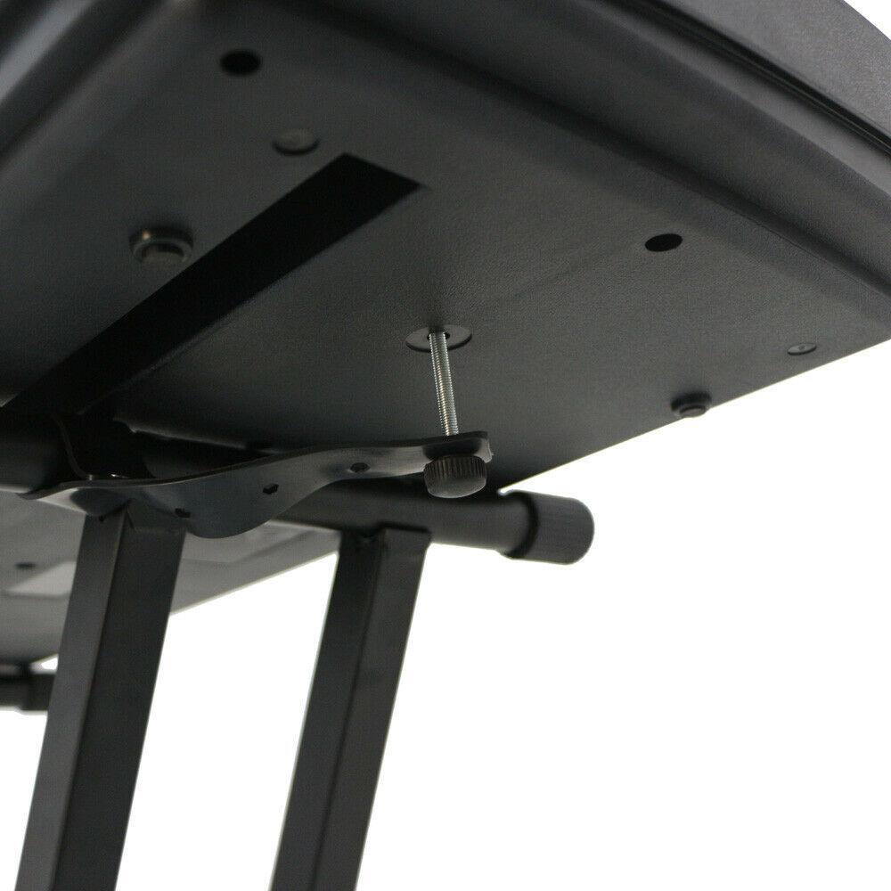 Adjustable Keyboard Electric Piano X-Stand Metal Dual Tube Rack