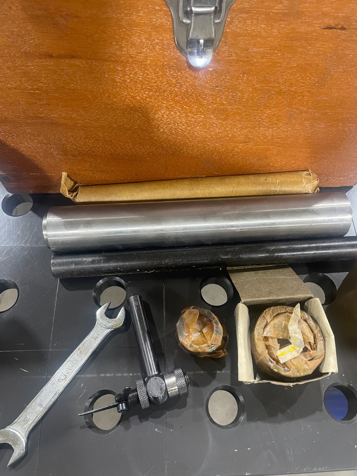 Phase II 235-001 End Mill Cutter Sharpener Sub Base Grinding Fixture Sharpening