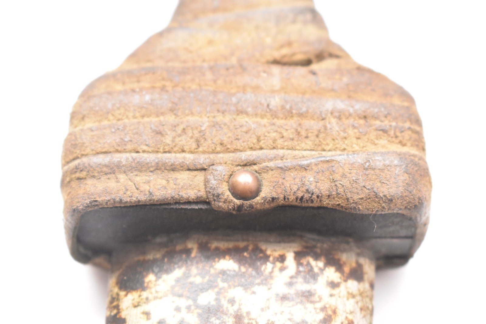 OLD Northwest Coast Native Eskimo Tlingit Knife Hand Carved Dagger 16" Figural