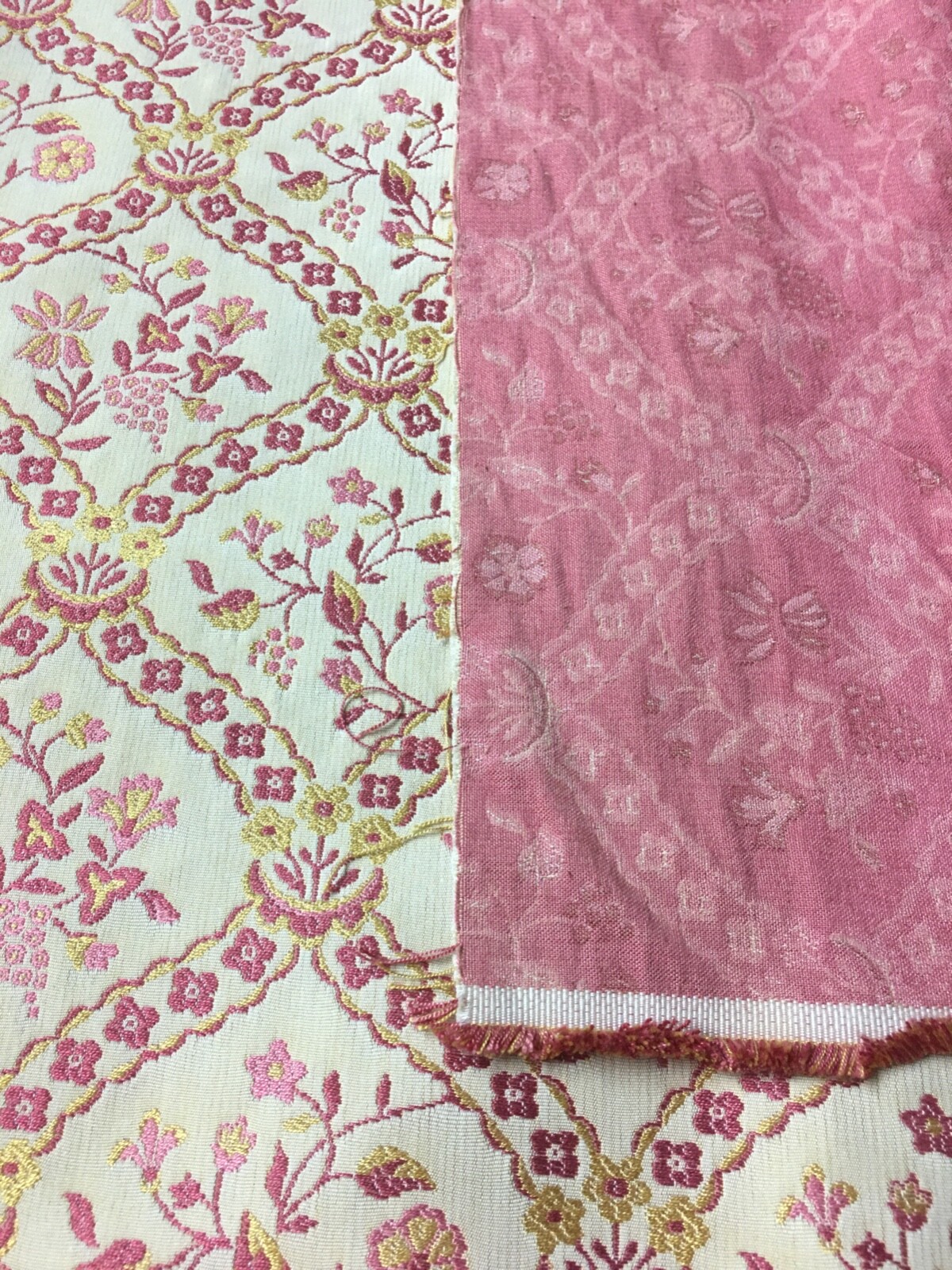 zz Brunschwig and Fils Victorian Floral tapestry upholstery fabric 4 ys x 54"