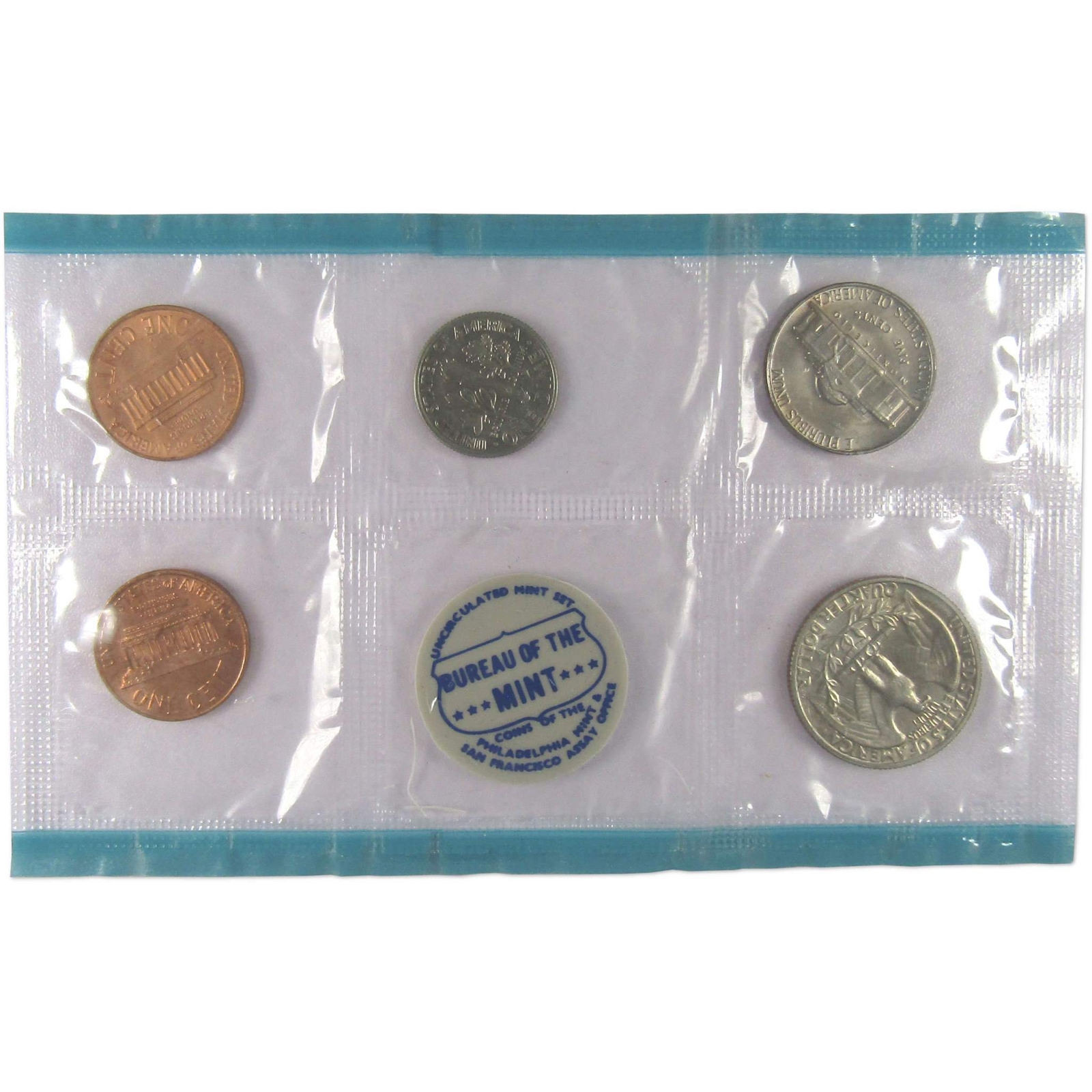 1968 Uncirculated Coin Set U.S Mint Original Government Packaging OGP