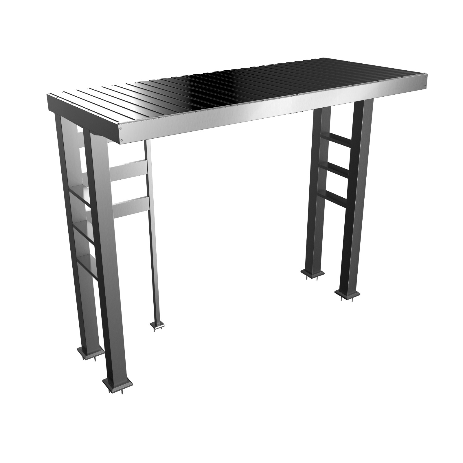 108" 6-Burner 85K BTU Stainless Steel Gas Outdoor Barbecue Island Kitchen Island