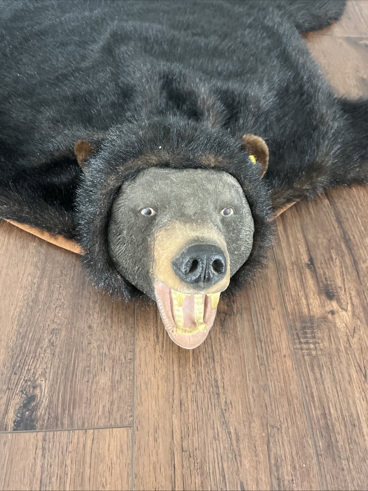 GEMMY Bud The Talking Bear Rug Vintage RARE Battery Powered Tested Working