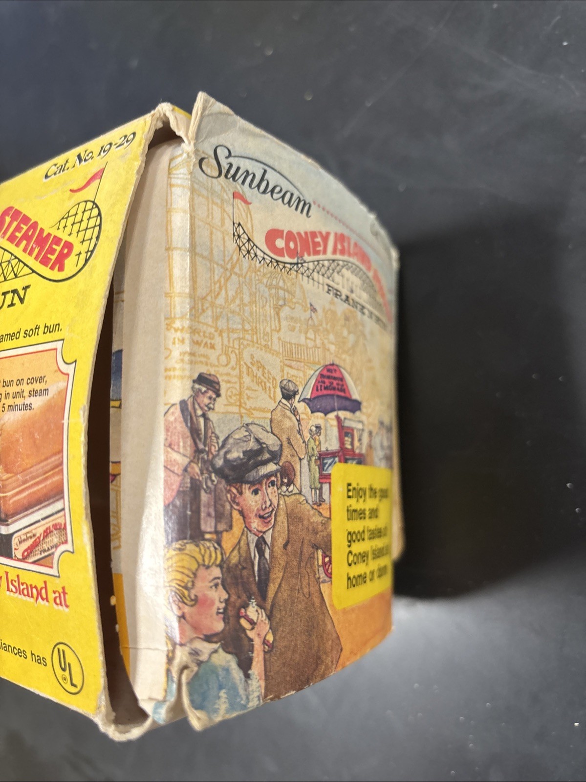 Vintage 1970s Sunbeam Coney Island Frank‘N Bun Hot Dog Steamer - Working