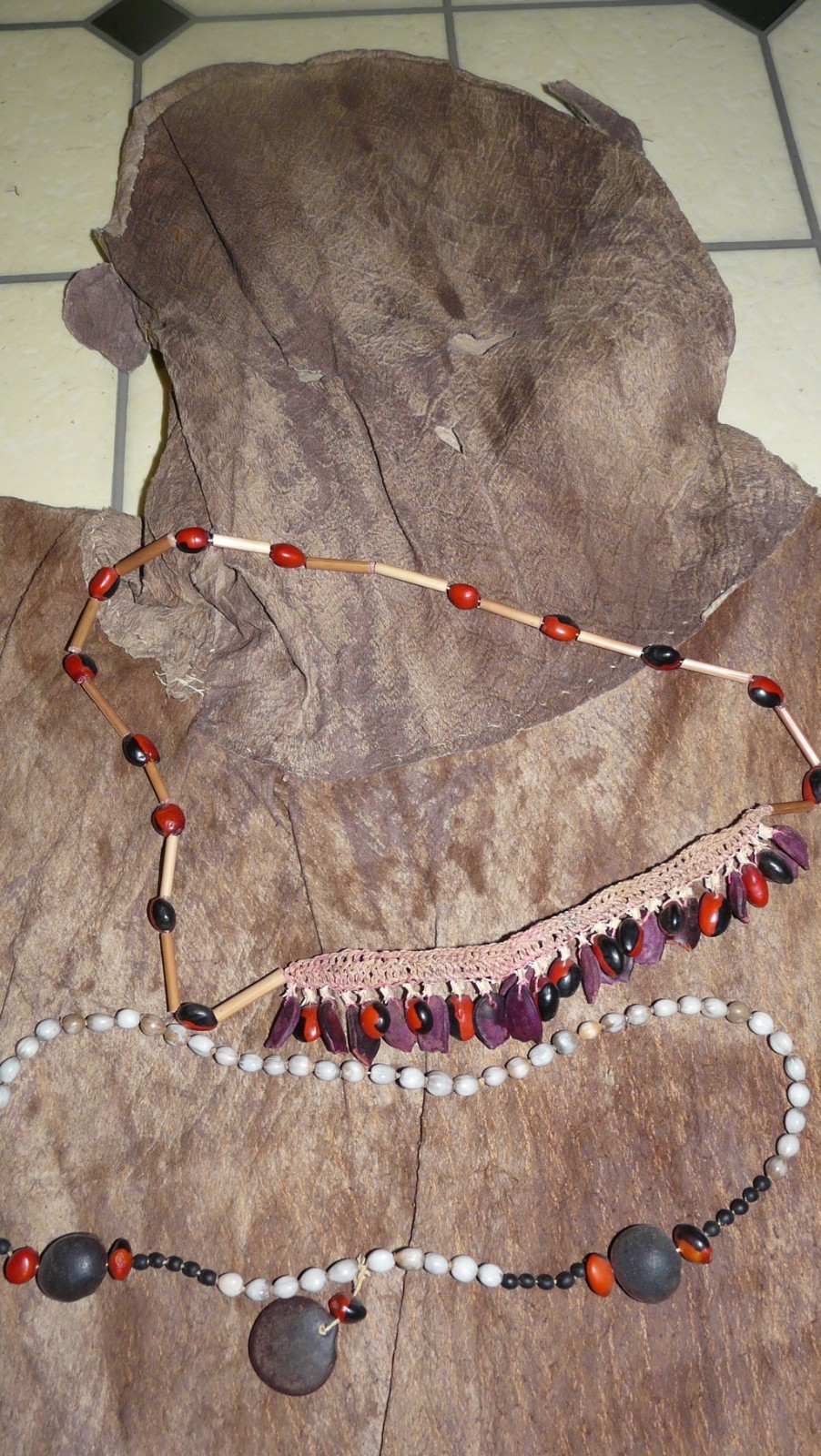 BORA PERU AMAZON INDIAN MONKEY DANCE COSTUME AND REGALIA- RARE!!