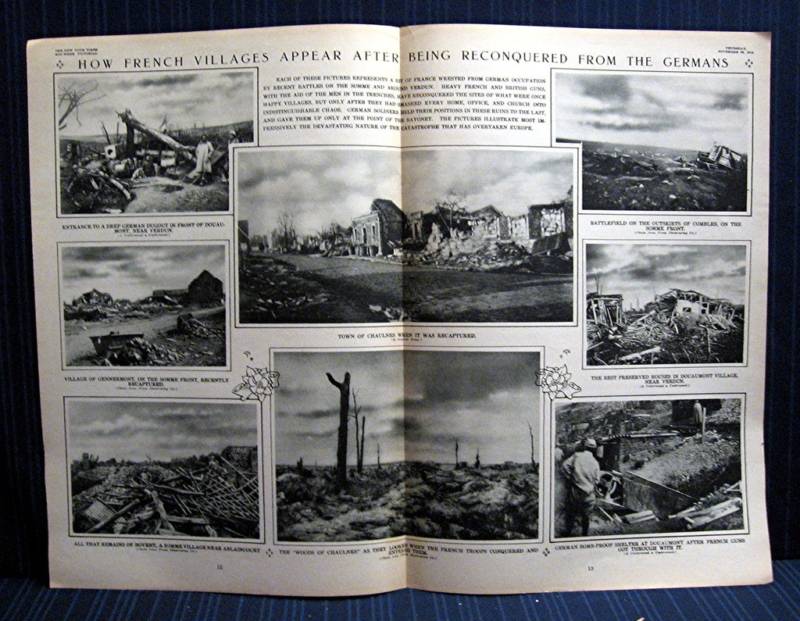 1916 NY Times 11-30 Mid Week War Pictorial WWI Magazine