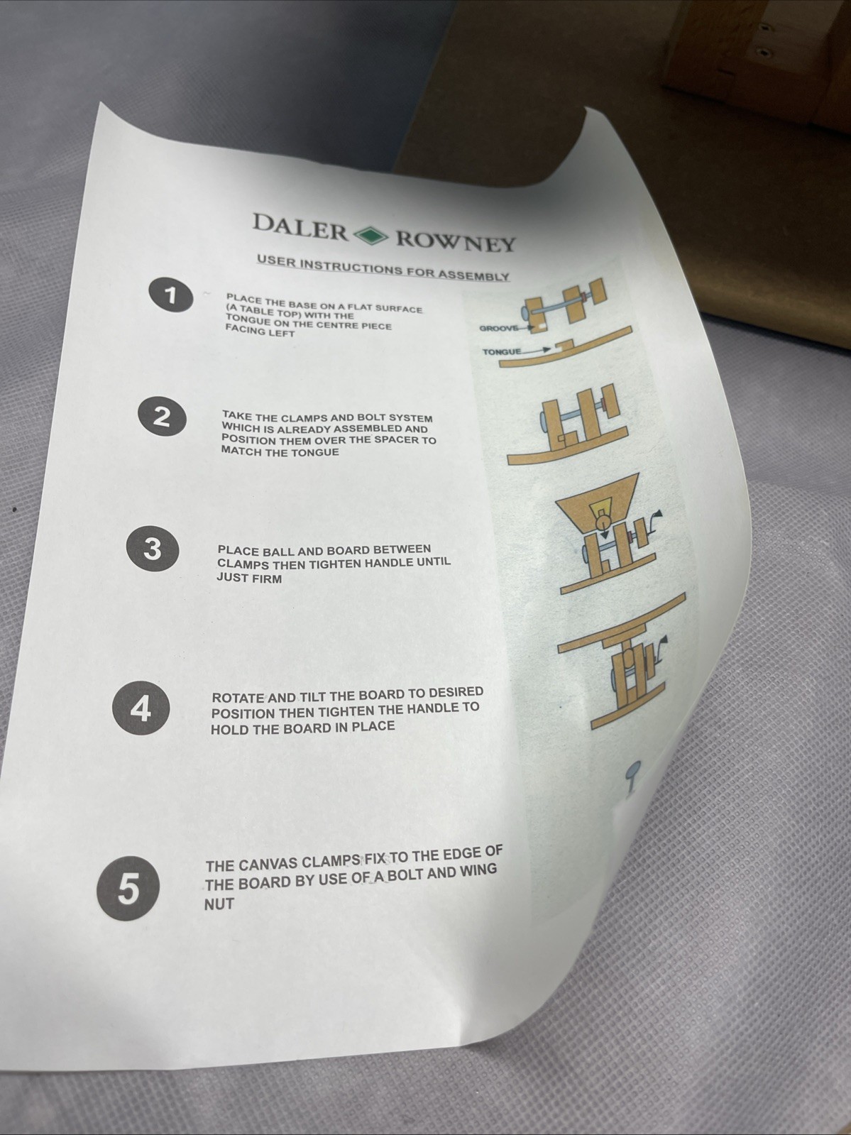 Daler Rowney Artsphere Arts & Crafts Workstation New Open Box 16.5" x 11.75"