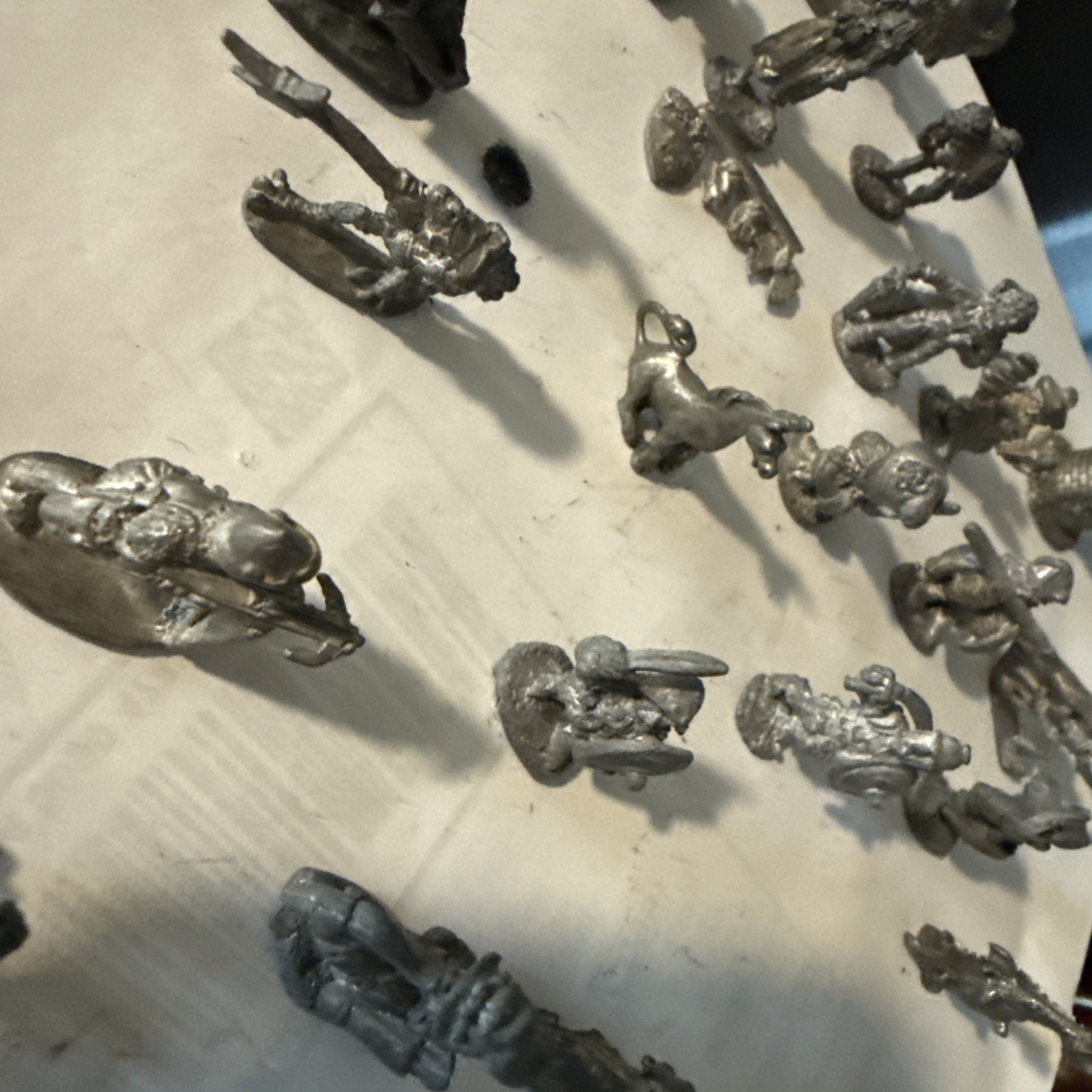 Vtg Mid Century Metal Miniatures 1980s 27•