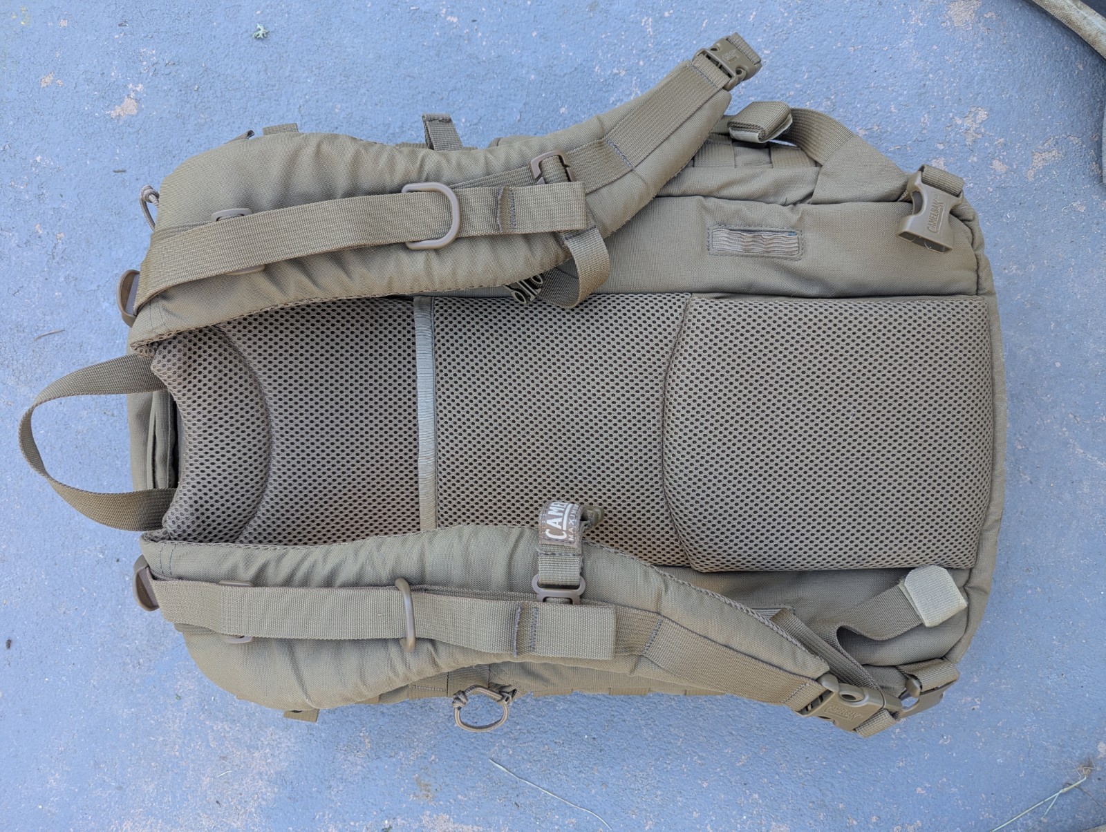 CamelBak / Mystery Ranch Maximum Gear Tri-Zip Tactical Backpack - Coyote