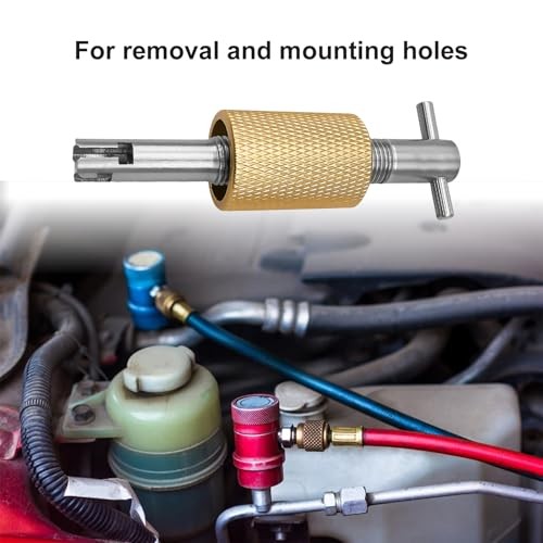 AC Orifice Tube Removal Tool, Automotive A/C Orifice Tube Puller Tool Golden