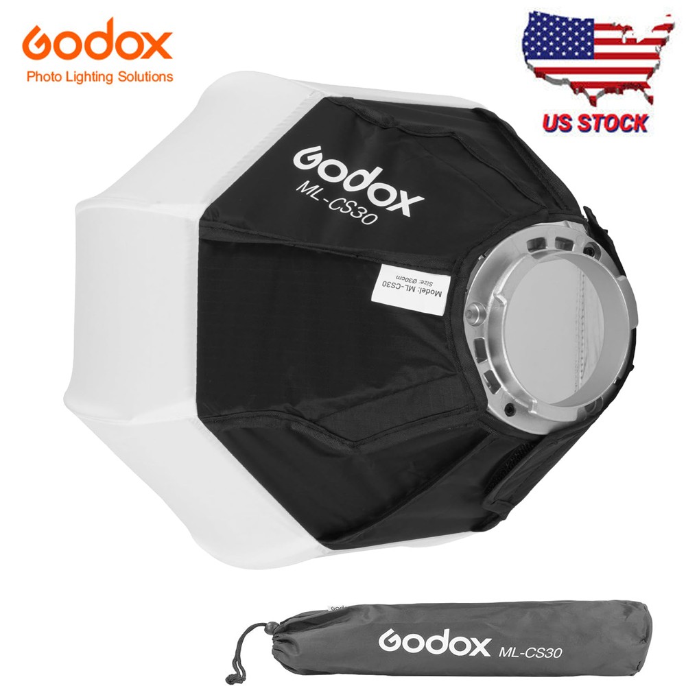 Godox ML-CS30 Lantern Softbox For ML100R ML100Bi ML60IIBi ML60Bi ML60 ML30Bi