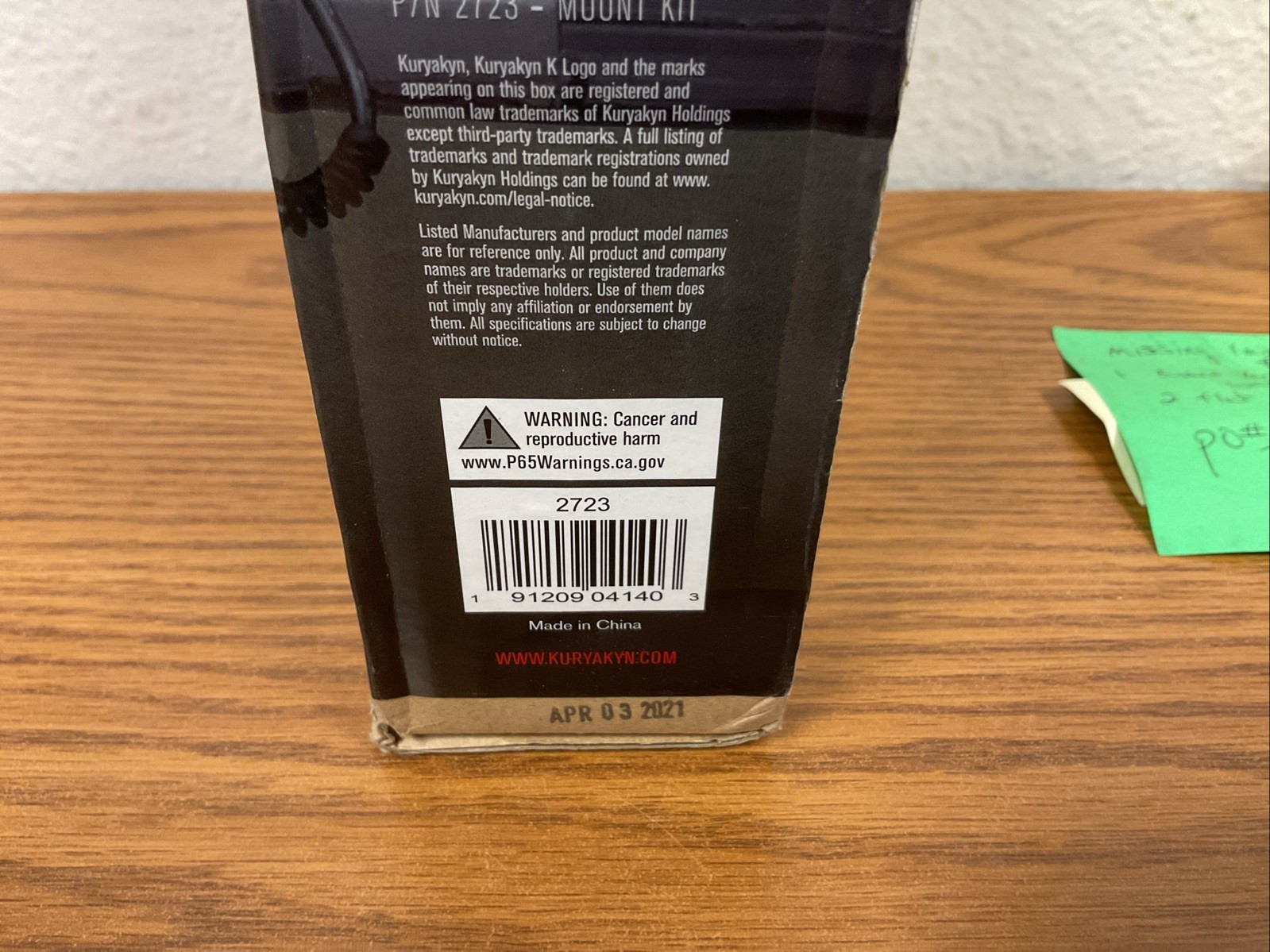 Kuryakyn Mount Kit For Wanderbar Universal Including ATV/UTV 2723