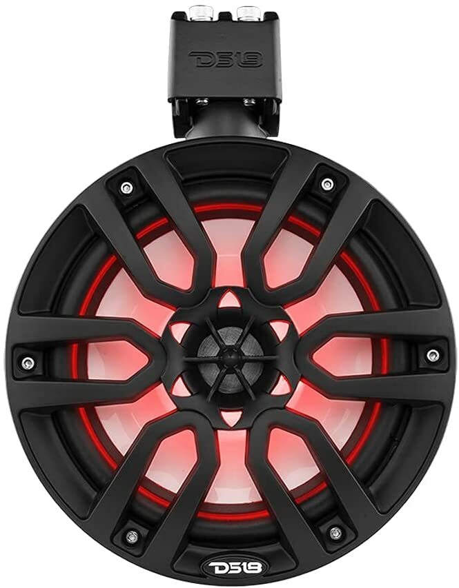 DS18 Hydro NXL-X8TP/BK 8" Marine Towers 375 W Max 125 W RMS 4 Ohms (Pair)