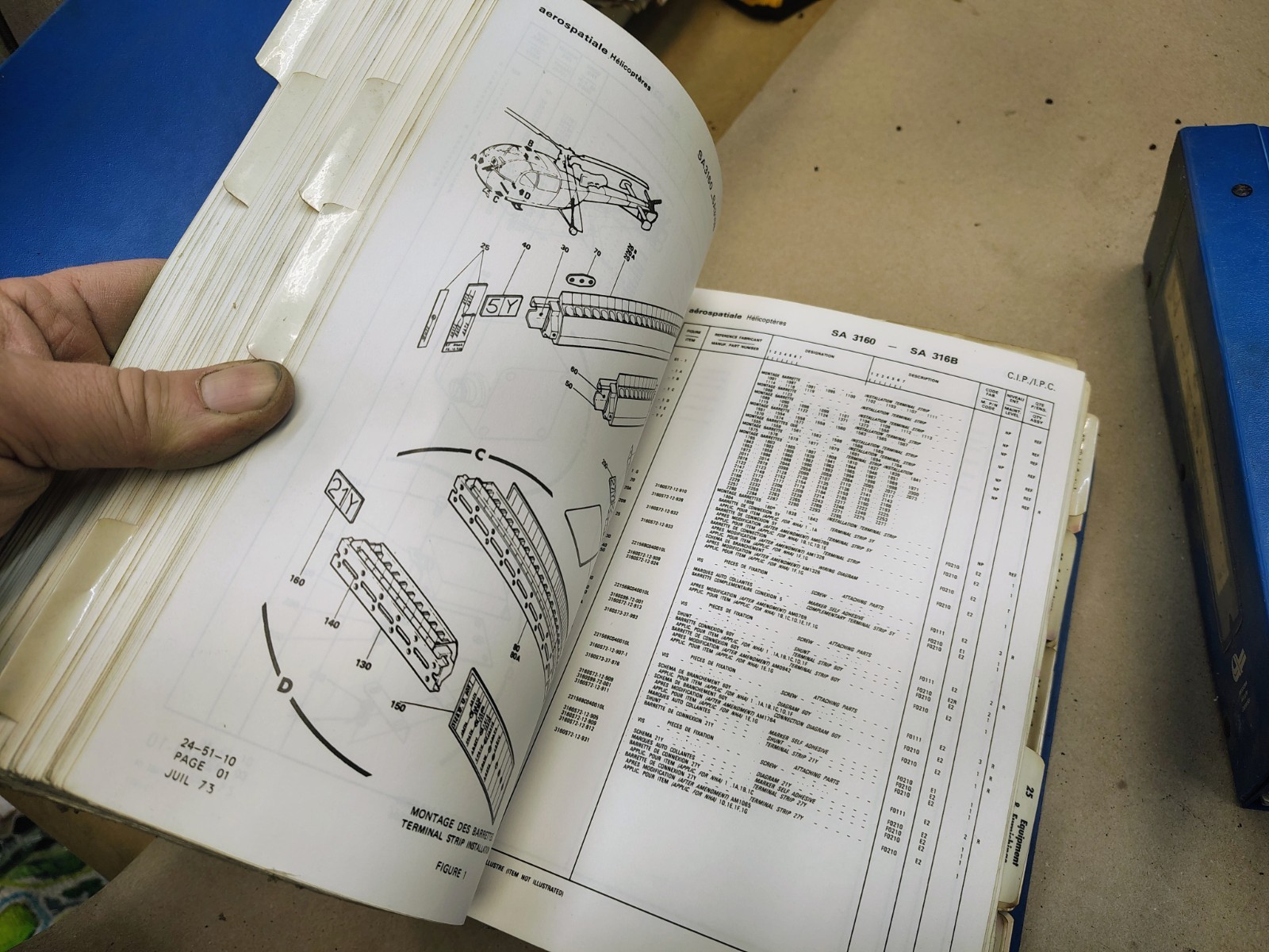 Alouette III Helicopter Maintenance And Service Manuals Sud Aviation