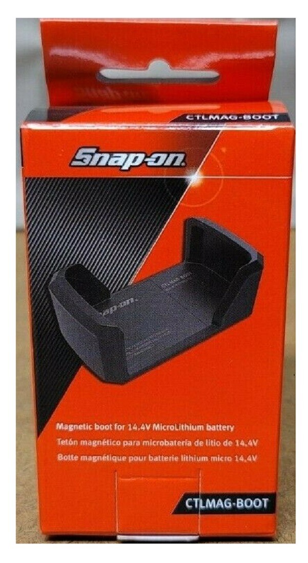 *NEW* Snap-on CTLMAG-BOOTM Magnetic Boot For 14.4 Cordless Tool Battery Holder
