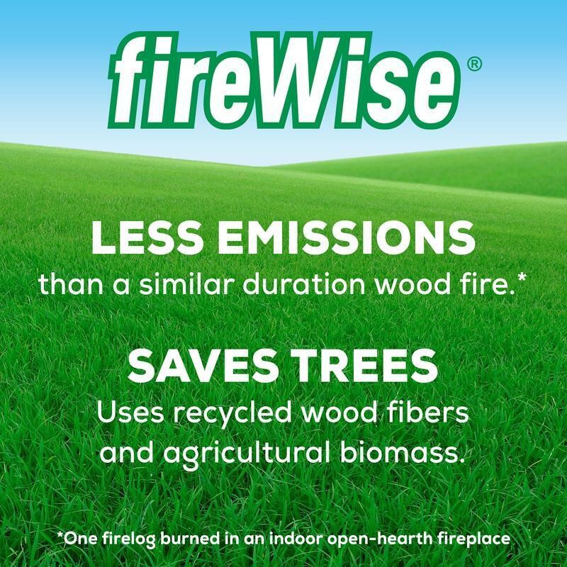 Ultra Premium Firelogs 4.5 lb 6-Pack 3 Hour Burn Eco-Friendly Fireplace Logs New