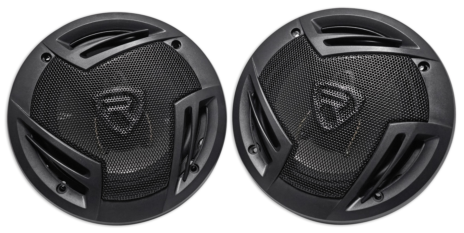 (4) Rockville RV6.3A 6.5" 3-Way Car Speakers 1500 Watts/280 Watts RMS CEA Rated