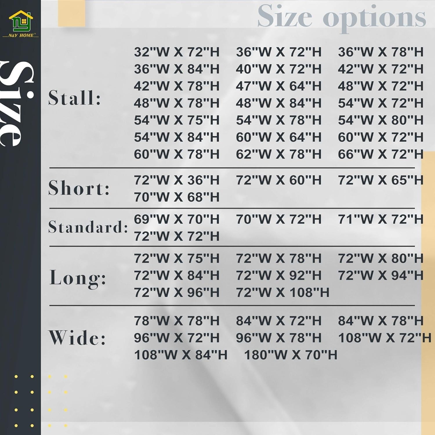 Fabric Shower Curtain Liner Solid White Hotel Quality Mildew Resistant Washable