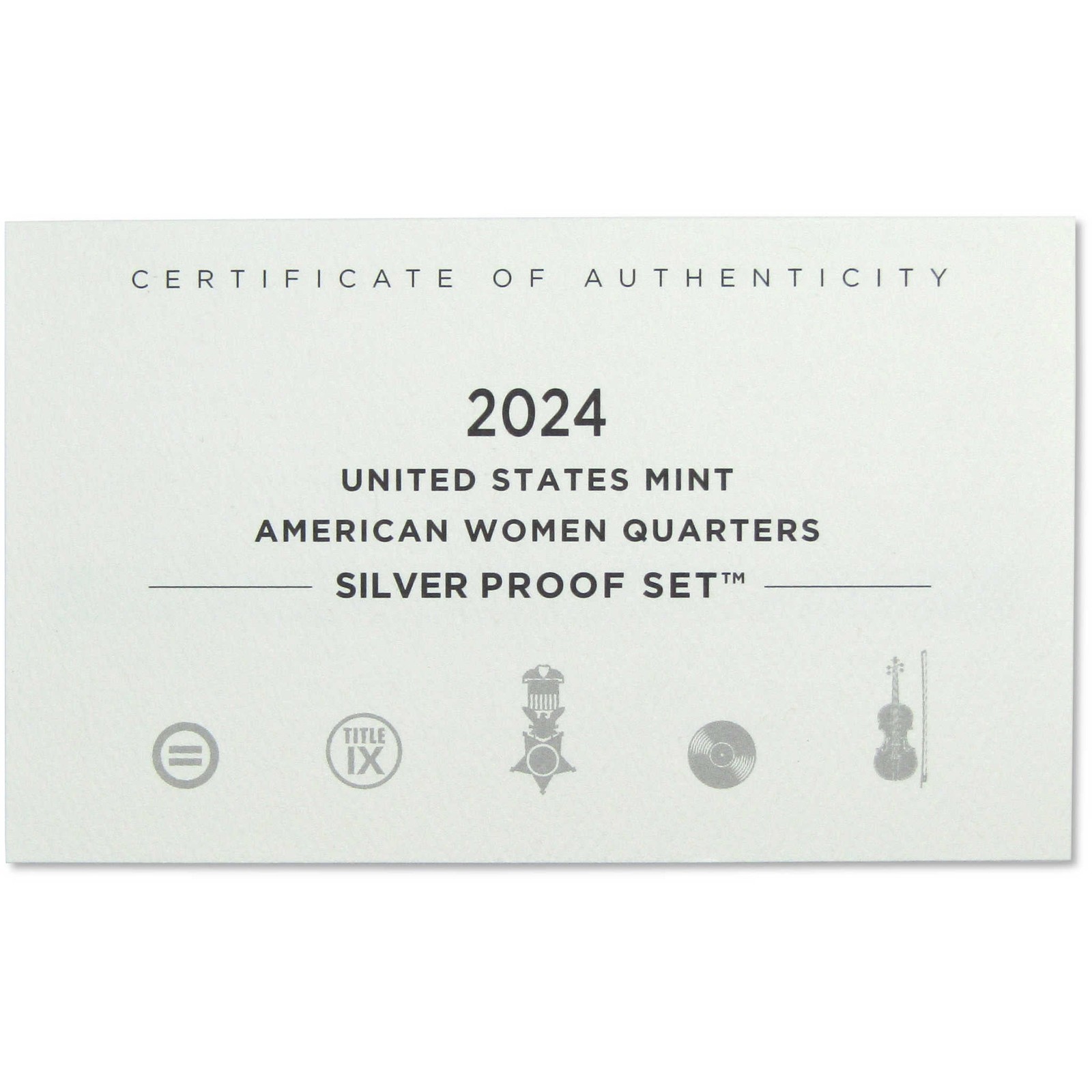 2024 American Women Quarter Silver Proof Set U.S. Mint OGP COA