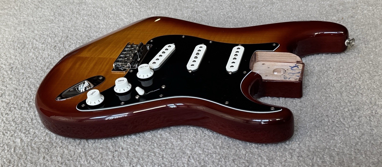 2020 Fender® Player Plus Flamed Loaded Stratocaster Body EXCELLENT 100% Stock!