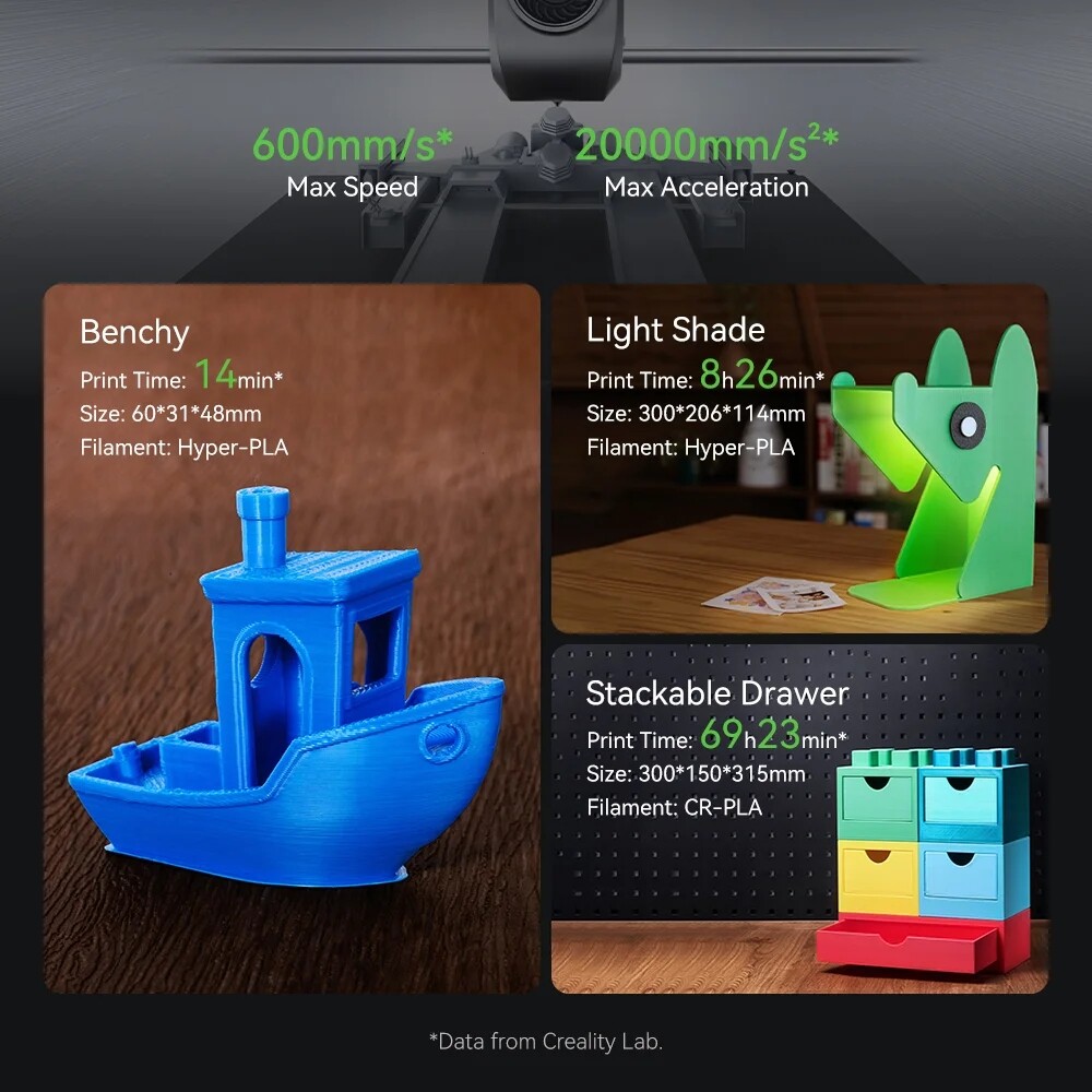 【Refurbished】Creality Ender 3 V3 Plus 3D Printer CoreXZ 600mm/s High Speed