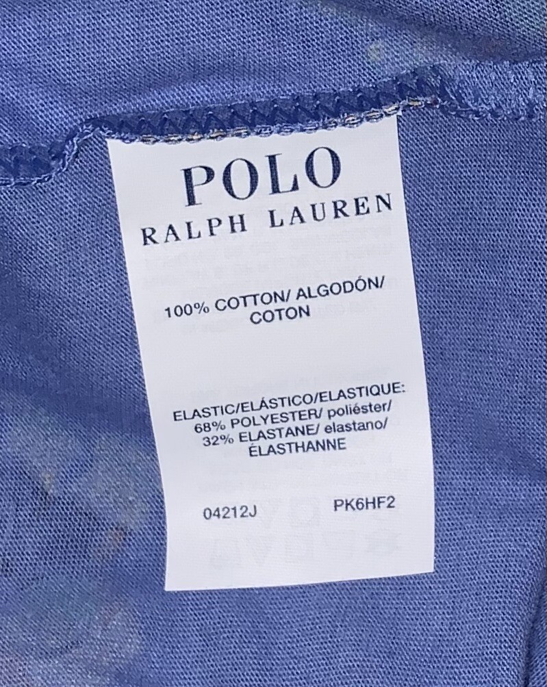 POLO RALPH LAUREN Men’s Polo Bear Light Blue Soft Cotton Pajama Sleep Pants