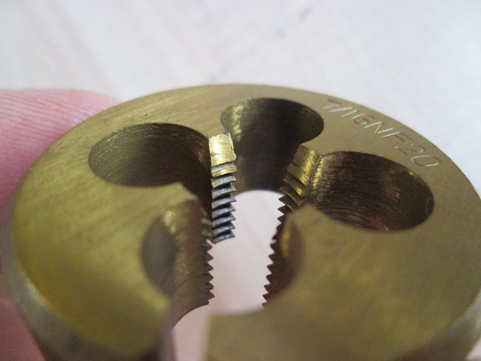 NEW 7/16" 7/16"-20 7/16"-NF20 SAE Die Titanium Nitride Coated HSS Steel #T16HD