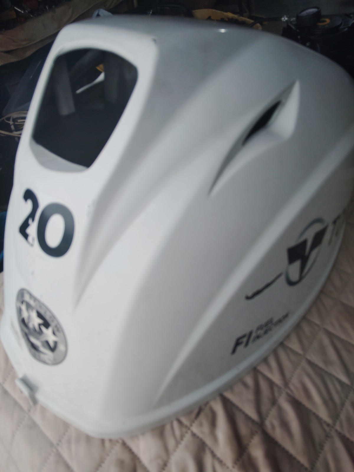 Tohatsu MFS20E-20hp Top Cowling Cover Hood W/Seal 2020-2022 / 3RSW676451