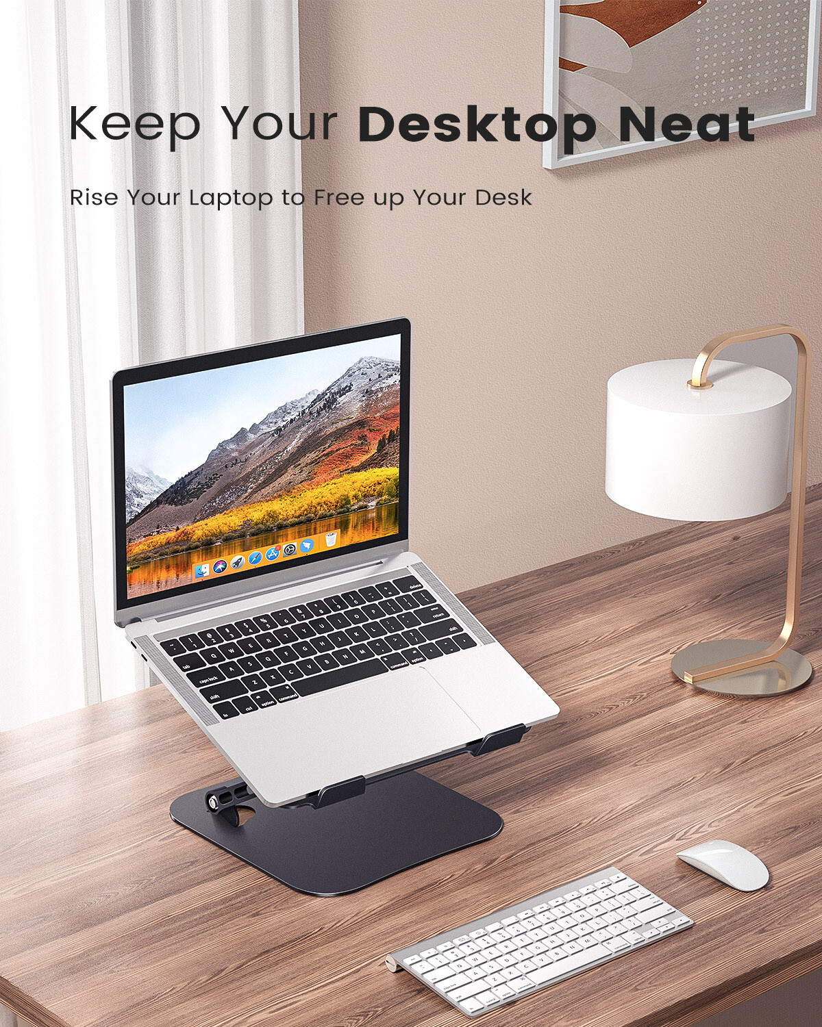 Portable Laptop Stand Holder Adjustable Laptop Stand Notebook Holder for Desk