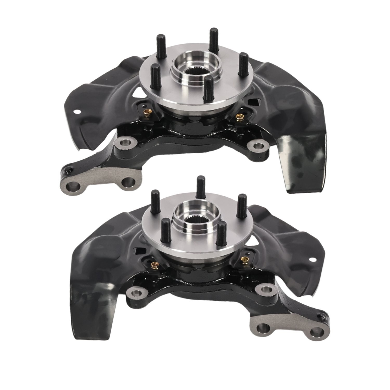 Steering Knuckle & Wheel Bearing Hub Assembly Front Pair for Lexus RX330 RX350