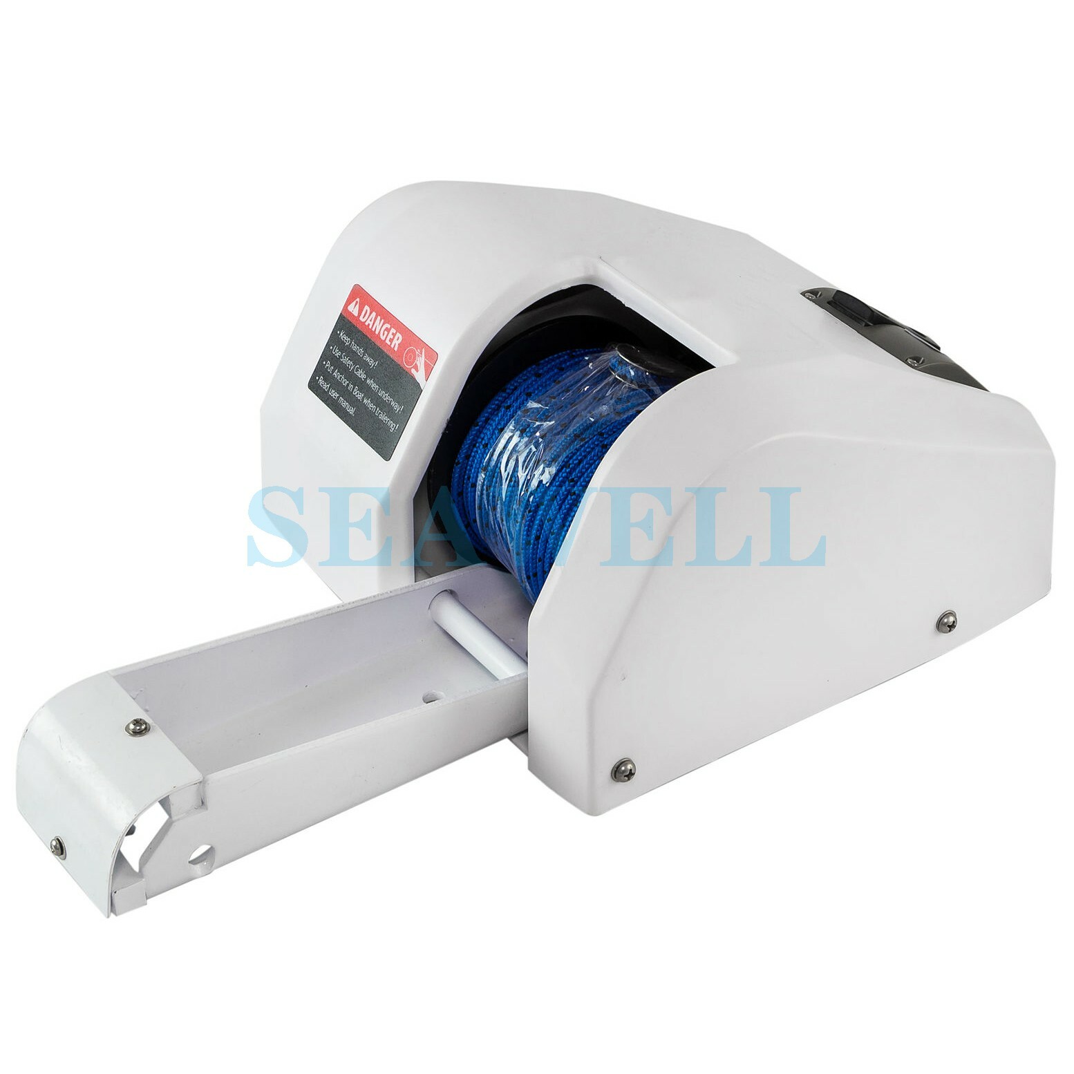 35 lb Saltwater Electric Anchor Winch with Wireless Remote