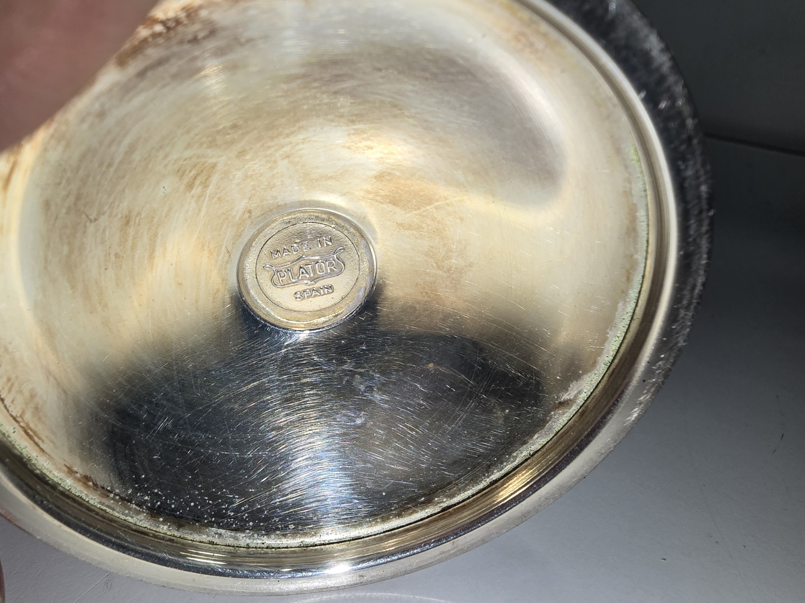 Set Of 4 Silver Plators Spanish Goblets Made In Spain