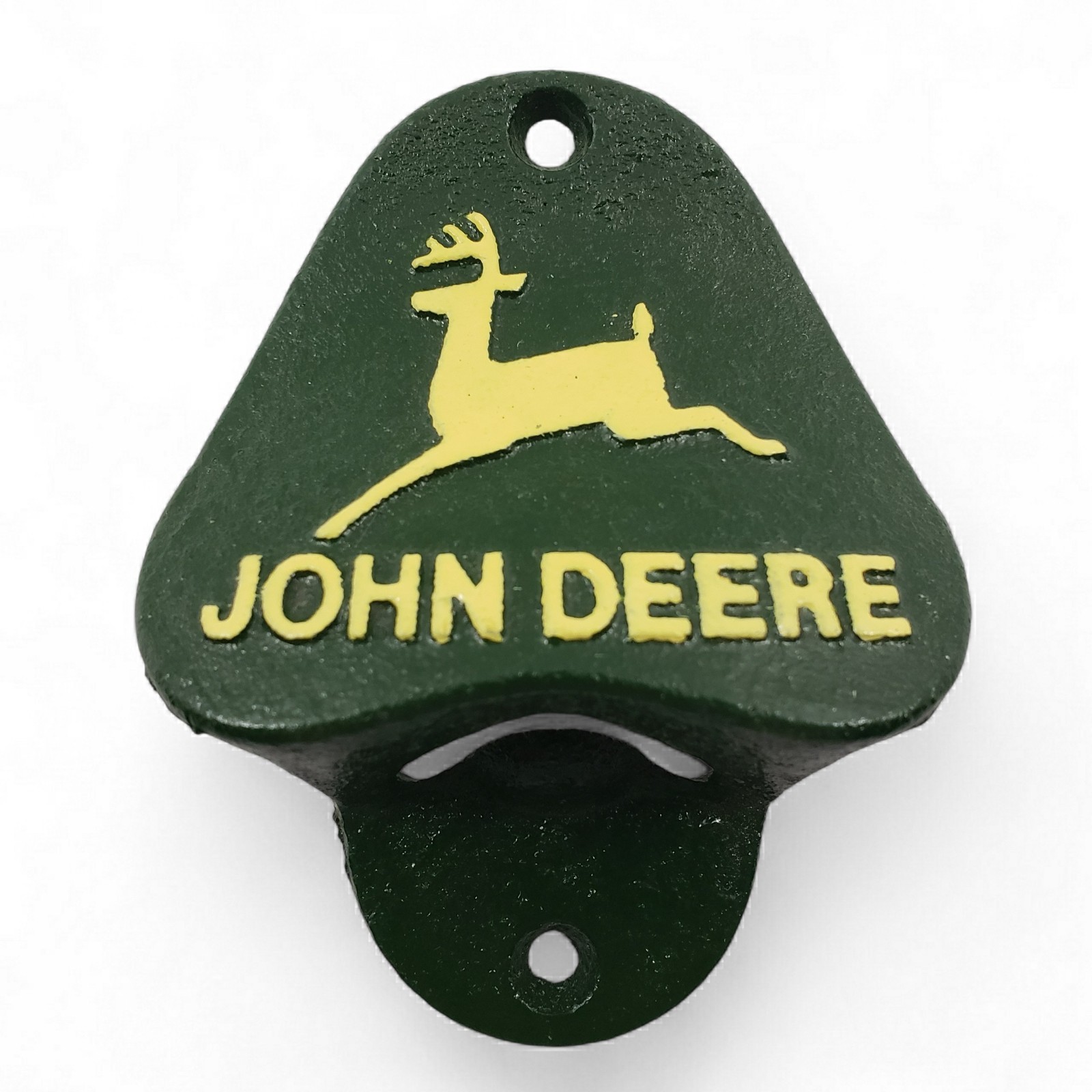 Green deer Vintage Wall Mounted Bottle Opener Cast Iron Bar Decor Beer Opener