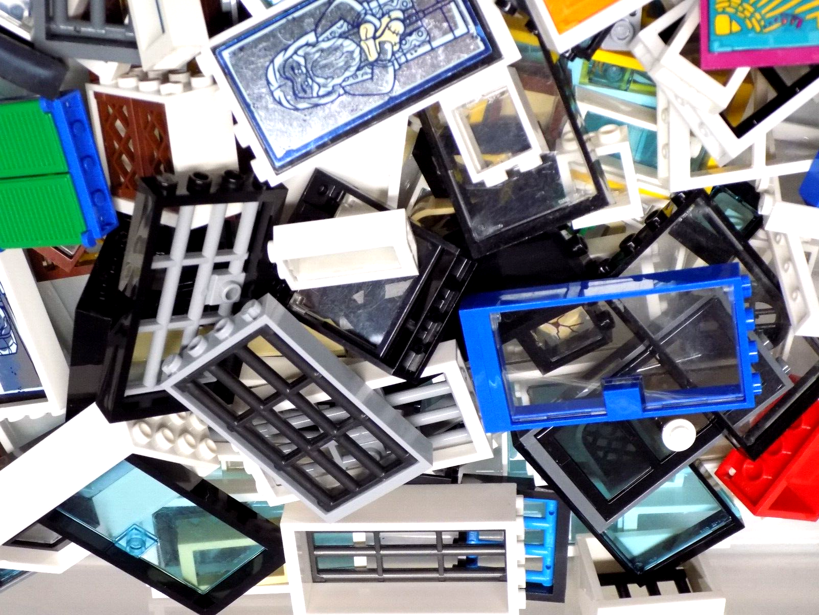 40 piece!!! Lego Windows and Doors Super Fun Lot {WASHED}