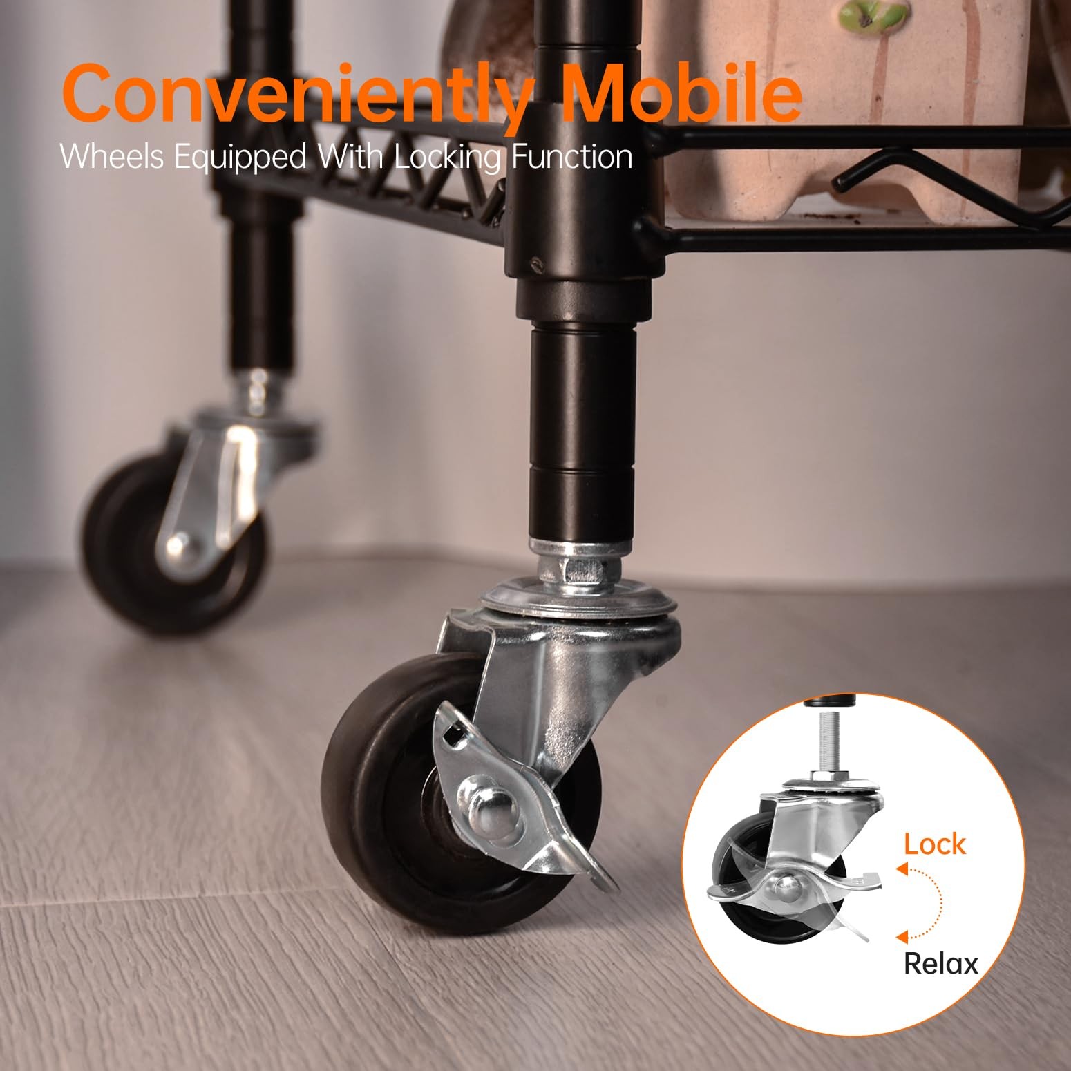 Bstrip Plant Shelf with Grow Lights, 4-Tier Light 30W Yellow