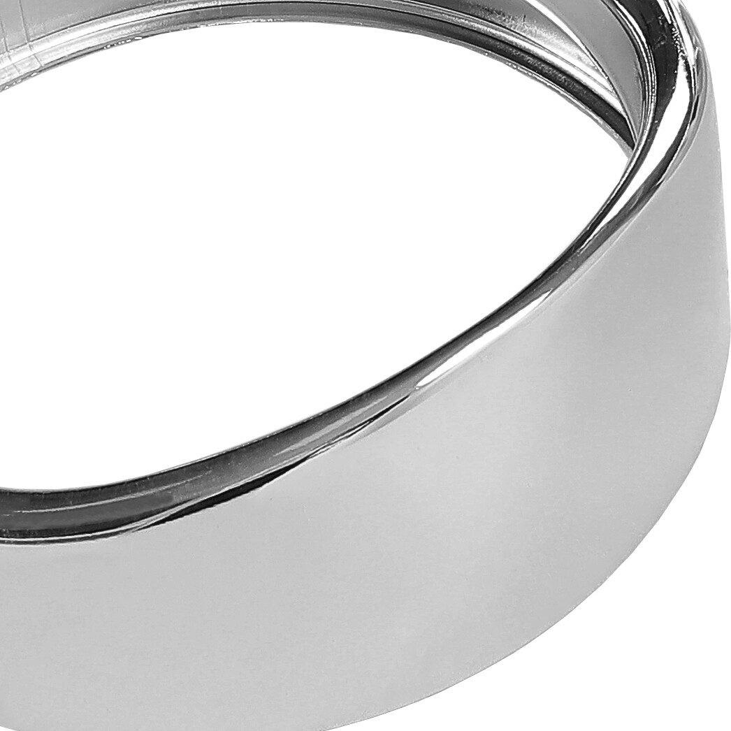 For Harley 7" Headlight Lights 4.5" Passing Fog Lamp Visor Trim Ring Bezel Cover